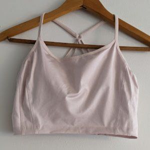 Athleta Pale Pink Sports Bra Size Small